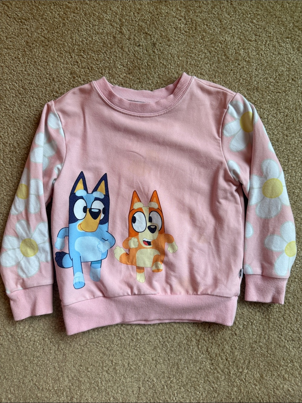 Little Sleepies Bluey Sweatshirt - size 2T